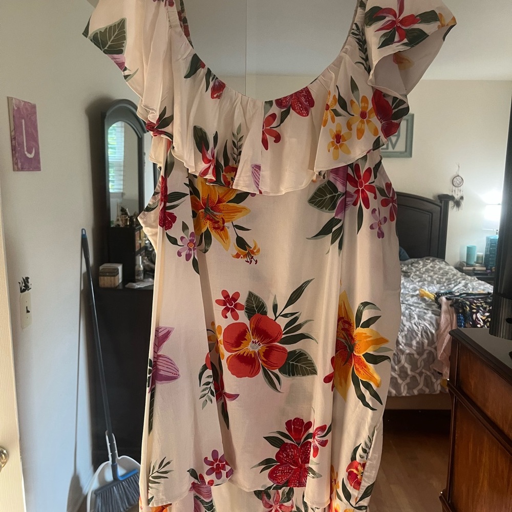 Old Navy Multicolor Floral Dress